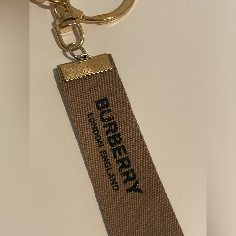 Burberry keychain